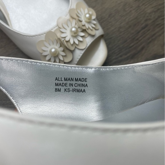 KAREN SCOTT Irmaa Slingback Peep-Toe Pumps size 8 NIB! - Picture 13 of 17